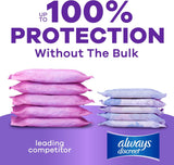 Always Discreet Moderate Long Pads, 4 Drops - 03700088707-Pack - LL Medico