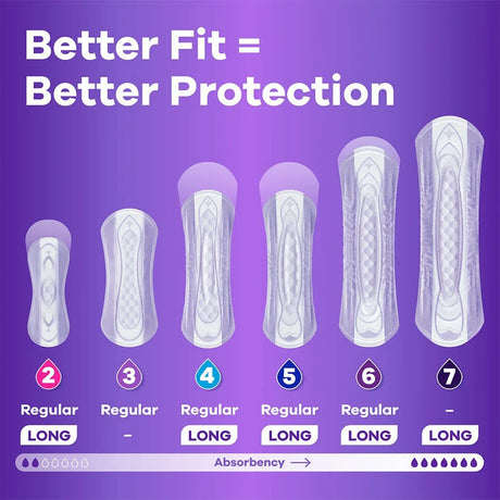 Always Discreet Moderate Pads, 4 Drops - 00037000904335-Pack - LL Medico