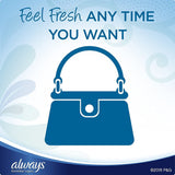 Always Feminine Wipes, Fresh & Clean, Soft Pack - 03700095899-Pack - LL Medico