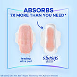 Always Infinity Size 2 Super Pads with Wings, Unscented - 10037000117145-Pack - LL Medico