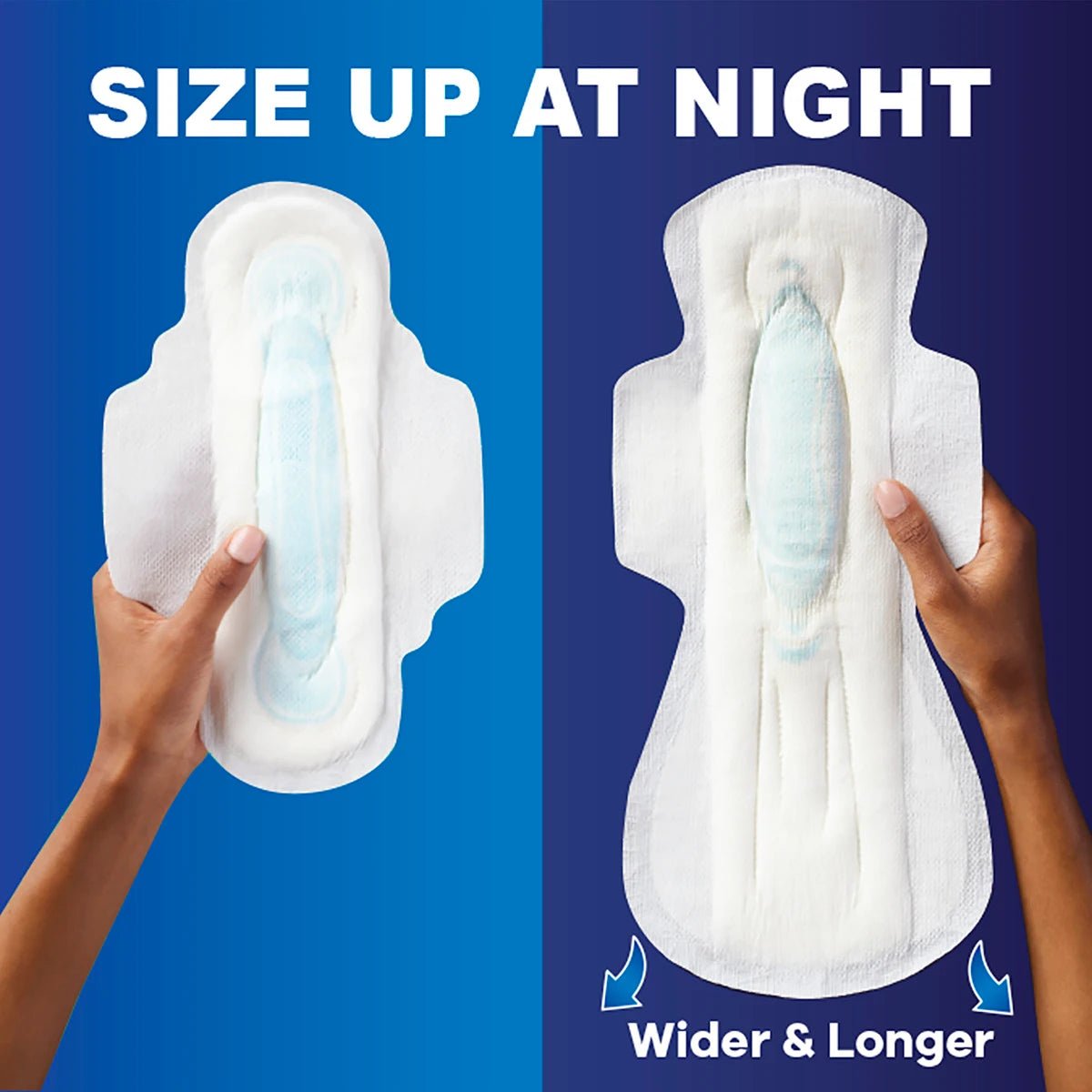 Always Maxi Size 3 Extra Long Super Pads with Wings, Unscented - 03700098727-Pack - LL Medico