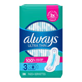 Always Ultra Thin Extra Long Super Pads, Size 3 - 03700089907-Pack - LL Medico