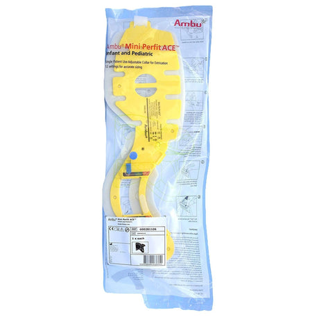 Ambu Mini Perfit ACE Extrication Cervical Collar, Pediatric, One Size Fits Most - 000281106-Case - LL Medico