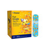 American White Cross First Aid Emojis Kid Design Adhesive Strip, ¾ x 3 Inch