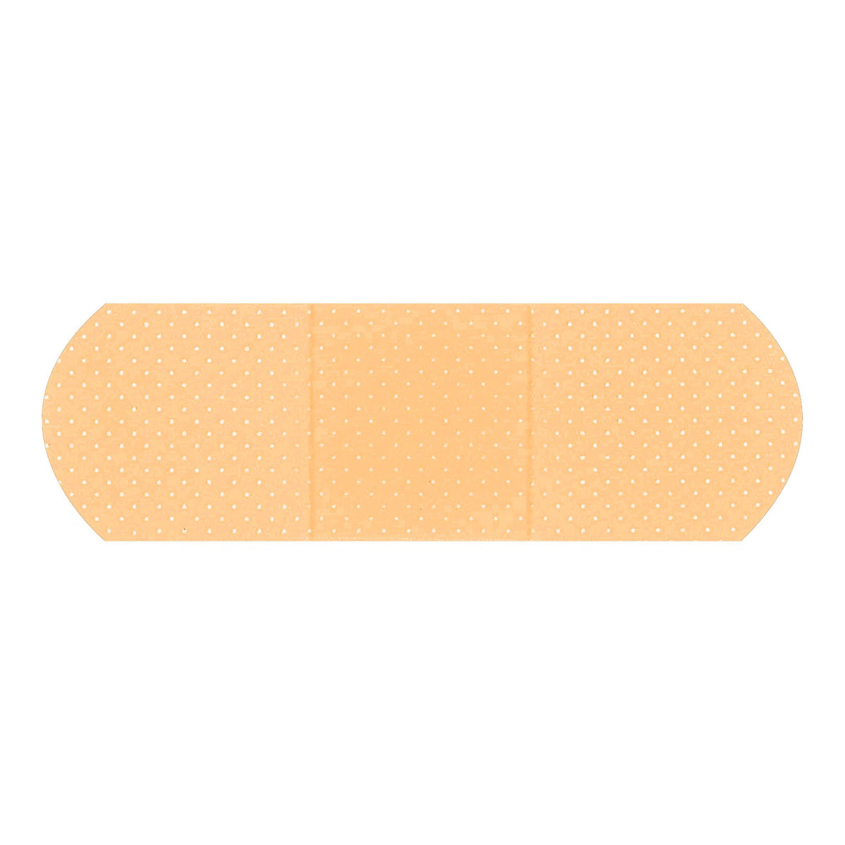 American White Cross First Aid Plastic Adhesive Strip, Sheer, Sterile, 1" x 3" - 1290033-Box - LL Medico
