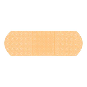 American White Cross First Aid Plastic Adhesive Strip, Sheer, Sterile, 1" x 3" - 1290033-Box - LL Medico
