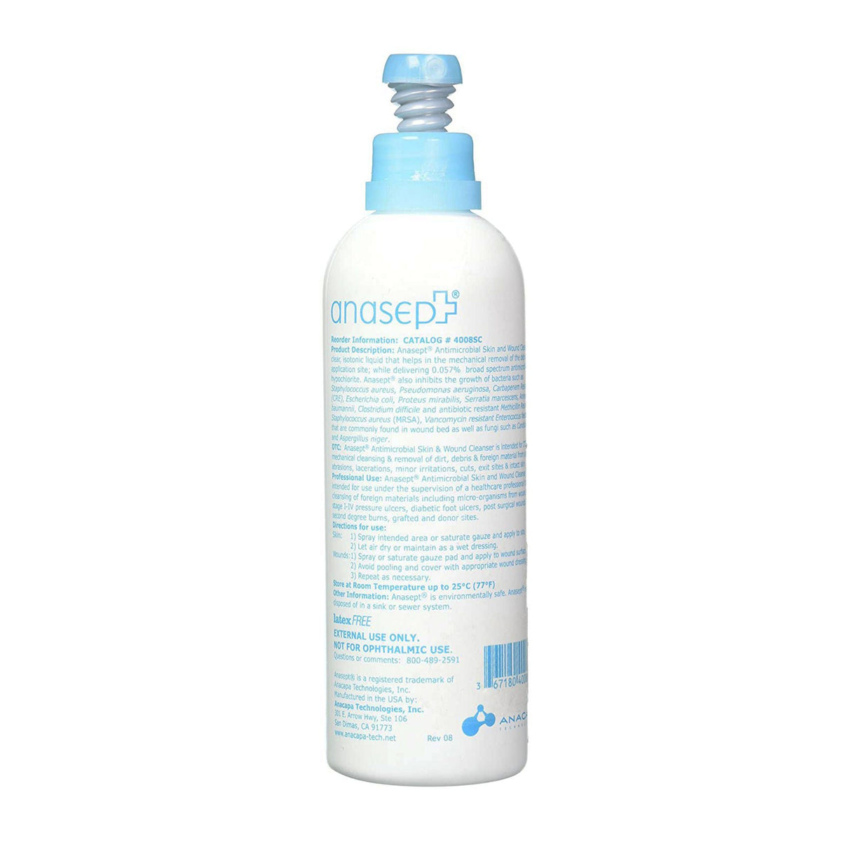 Anasept Wound Cleanser, 8-ounce bottle