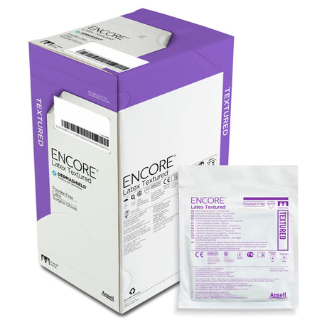 Ansell Encore Latex Textured Surgical Glove - 5785002-Box - LL Medico