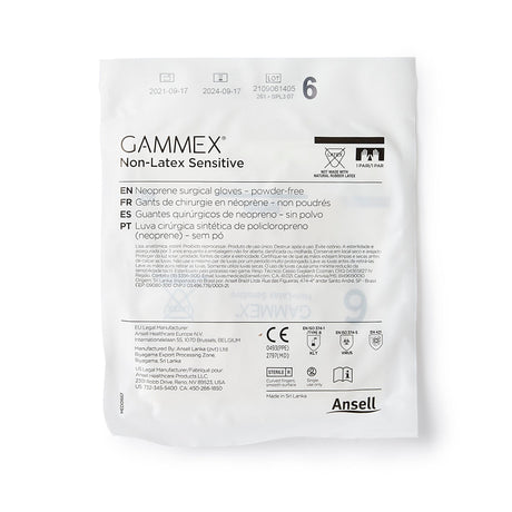 Ansell Gammex Non-Latex Sensitive Polychloroprene Surgical Glove - 20277260-Box - LL Medico