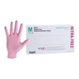 Ansell Micro-Touch NitraFree Nitrile Exam Gloves, Powder-Free - 6034510-Box - LL Medico