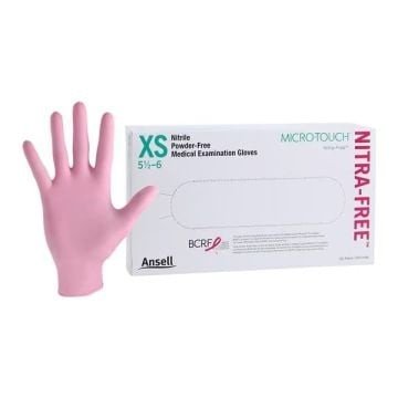 Ansell Micro-Touch NitraFree Nitrile Exam Gloves, Powder-Free - 6034510-Box - LL Medico
