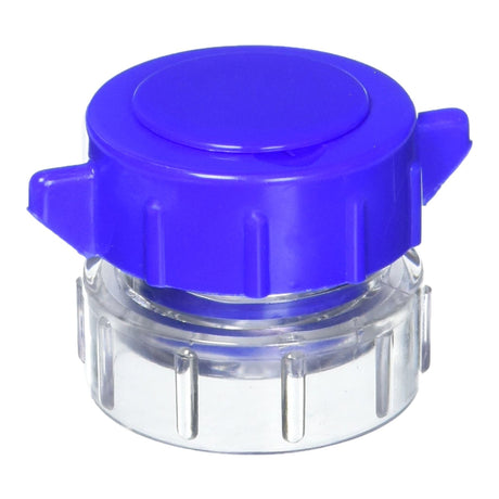 Apex Pill Crusher, Hand-Operated, Blue/White - 07685570029-Single - LL Medico