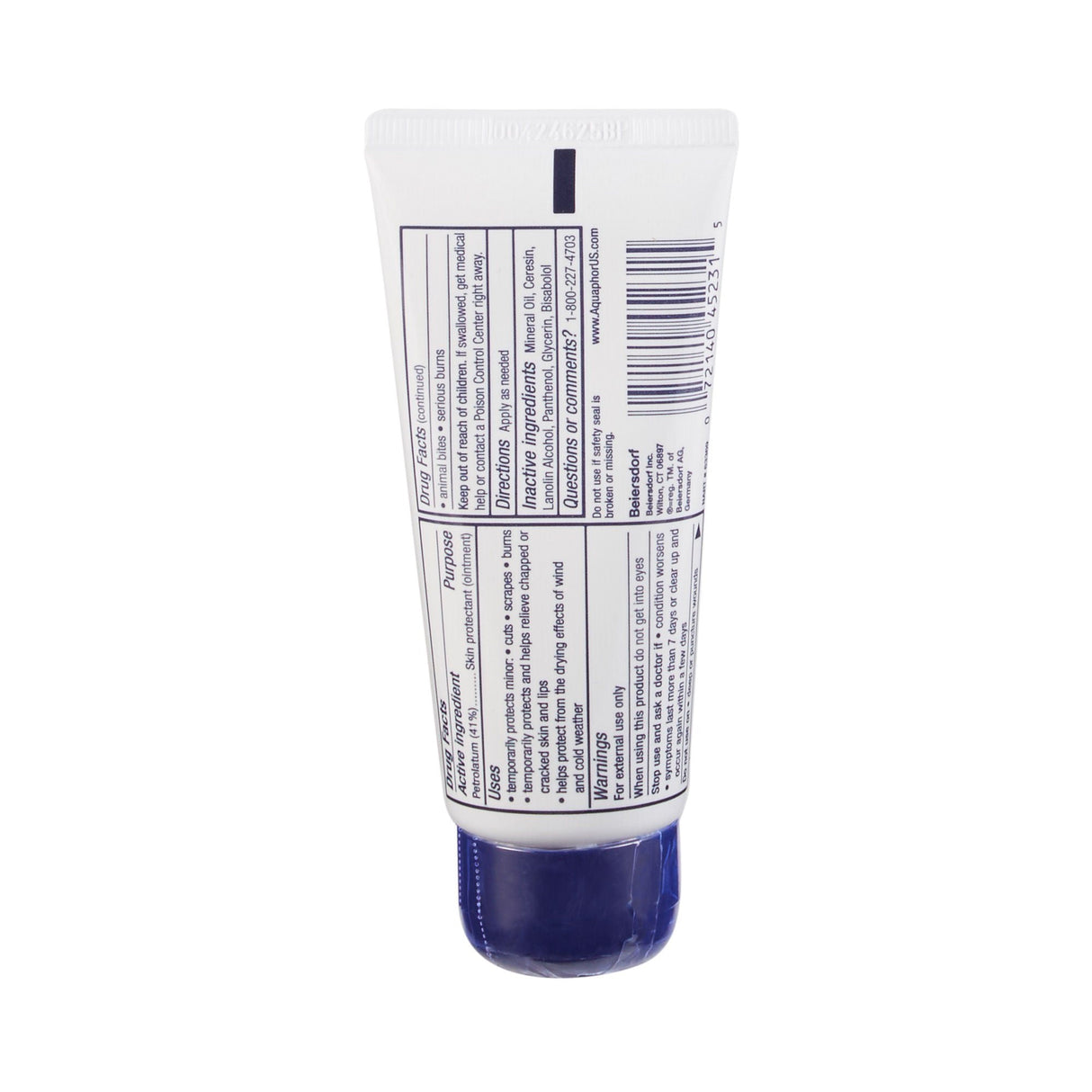Aquaphor Moisturizer Ointment Tube - 72140045231-Single - LL Medico