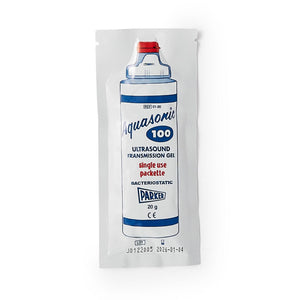 Aquasonic Ultrasound Gel Packet, High Viscosity, NonSterile, 20 Gram - 01-20-Box - LL Medico
