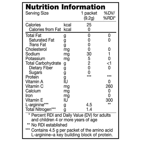 Arginaid Oral Supplement Powder, Orange, 0.32 oz - 10043900359837-Single - LL Medico