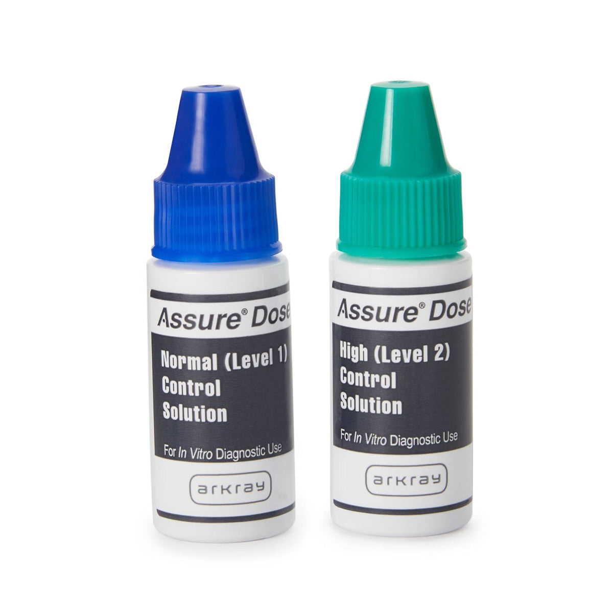 Arkray Assure Dose Blood Glucose Control Solution, Level 1 & 2, 2" x 2.5 mL - 500006-Box - LL Medico