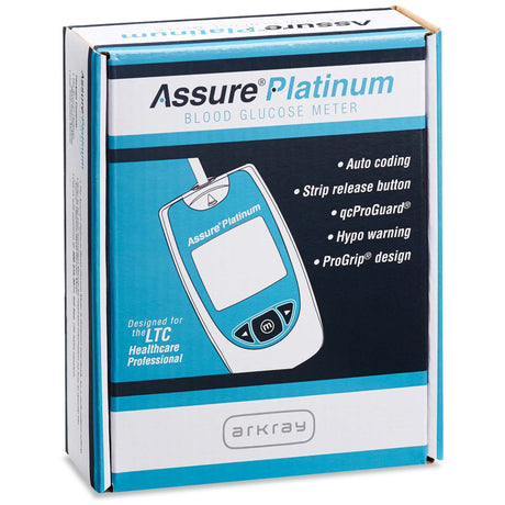 Arkray Assure Platinum Blood Glucose Meter, No Coding Required - 500001-Single - LL Medico