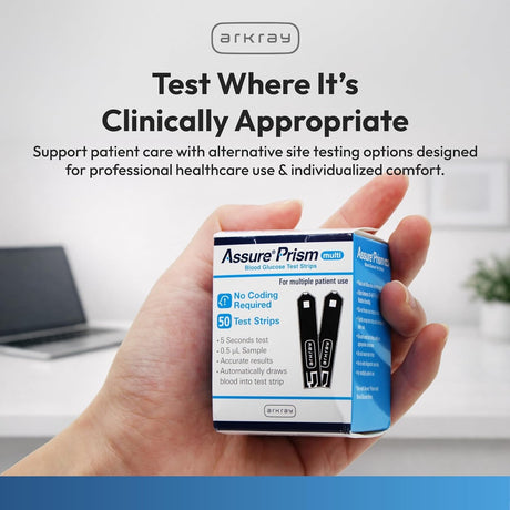Arkray Assure Prism Multi Blood Glucose Test Strips - 530050-Box - LL Medico