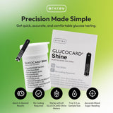Arkray Glucocard Shine Blood Glucose Test Strips, 50 Count - 542050-Box - LL Medico
