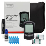 Arkray Glucocard Vital Blood Glucose Meter - 760001-Case - LL Medico