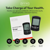 Arkray Glucocard Vital Blood Glucose Meter - 760001-Case - LL Medico