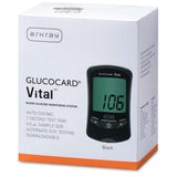 Arkray Glucocard Vital Blood Glucose Meter Kit - 761100-Box - LL Medico
