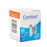 Ascensia Contour Blood Glucose Test Strips, 50 Count - 7098C-Box - LL Medico