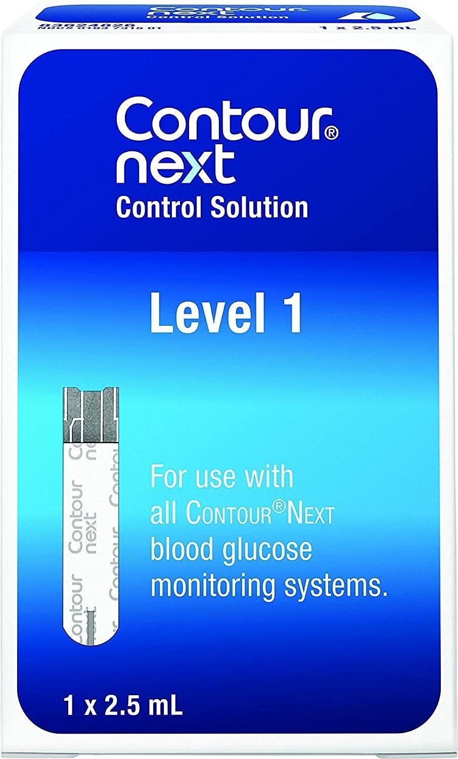 Ascensia Contour Next Blood Glucose Control Solution, 2.5 mL - 7315-Single - LL Medico