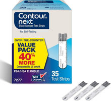 Ascensia Contour Next Blood Glucose Test Strips - 7277-Box - LL Medico