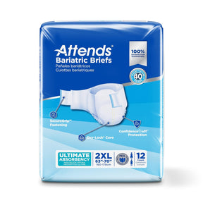 Attends Bariatric Briefs, 2XL, 3XL, 4XL, 5XL - DD50-Sample - LL Medico