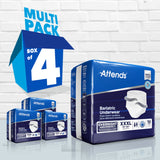 Attends Bariatric Incontinence Underwear, Overnight Absorbency, 3XL - AU60-Case - LL Medico