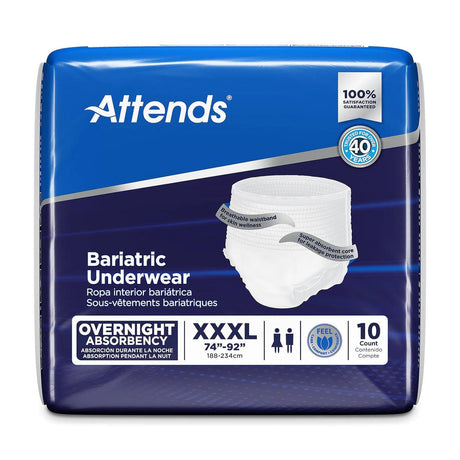 Attends Bariatric Protective Underwear, 3XL - AU60-Sample - LL Medico