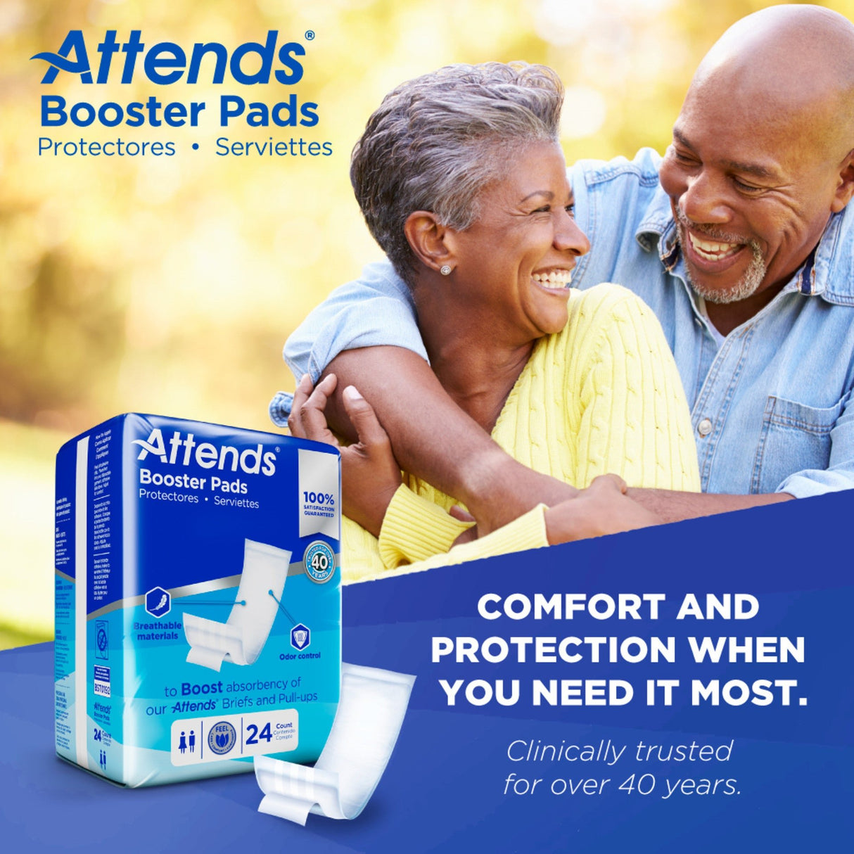 Attends Booster Pads - BST0192-Case - LL Medico