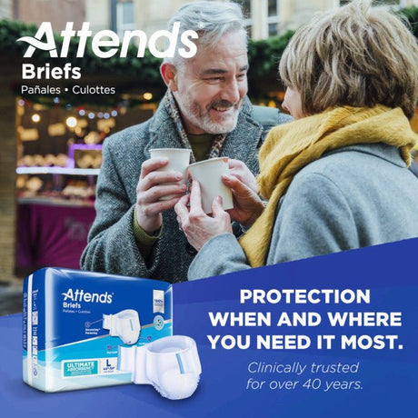 Attends Briefs, Ultimate Absorbency - DDC20-Pack - LL Medico