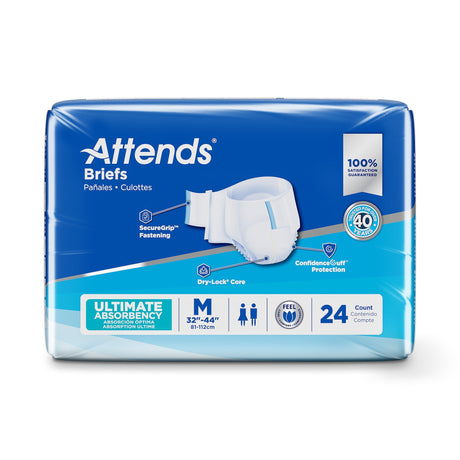 Attends Briefs, Ultimate Absorbency - DDC20-Pack - LL Medico