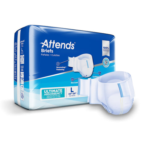 Attends Briefs, Ultimate Absorbency - DDC30-Pack - LL Medico