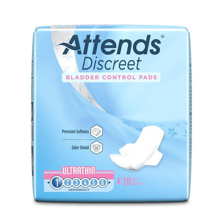 Attends Discreet Ultrathin Pads - ADPTHIN-Pack - LL Medico