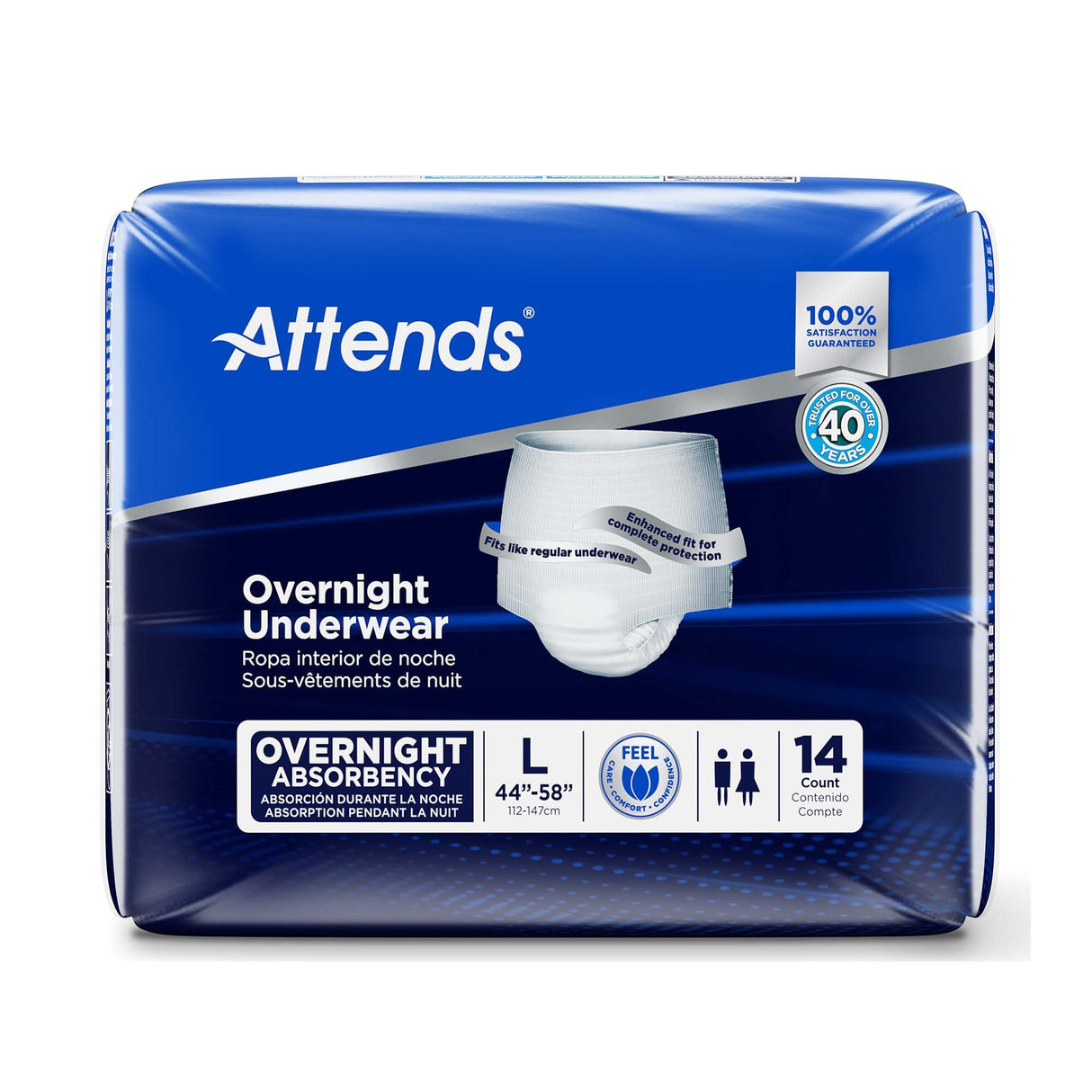 Attends Overnight Underwear - APPNT30-Pack - LL Medico
