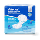 Attends Shaped Pads Plus, Ultimate Absorbency - SPDPA-Pack - LL Medico