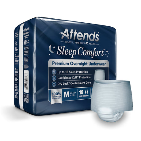 Attends Sleep Comfort Premium Overnight Underwear - SCPO20-Sample - LL Medico