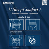 Attends Sleep Comfort Premium Overnight Underwear - SCPO50-Sample - LL Medico