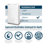 Attends Supersorb Advanced Disposable Underpads - ASB-3036-Pack - LL Medico