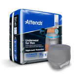 Attends Underwear For Men, Ultimate Absorbency - ADUM45-Pack - LL Medico