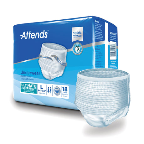 Attends Underwear, Ultimate Absorbency - APP0730-Pack - LL Medico