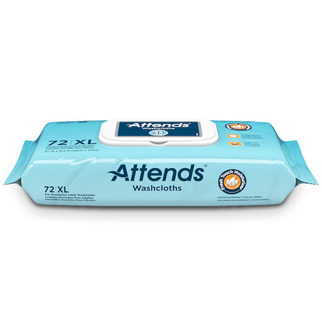 Attends XL Washcloths, Scented - WCCP1000-Pack - LL Medico