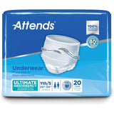 Attends Youth Underwear, Ultimate Absorbency - APP0710-Pack - LL Medico