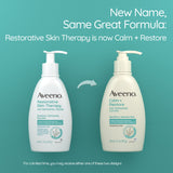 Aveeno Calm + Restore Oat Repairing Lotion Fragrance Free, 12-ounce Pump Bottle - 38137118789-Single - LL Medico