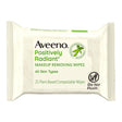 Aveeno Positively Radiant Makeup Removing Wipes Scented - 38137115719-Pack - LL Medico