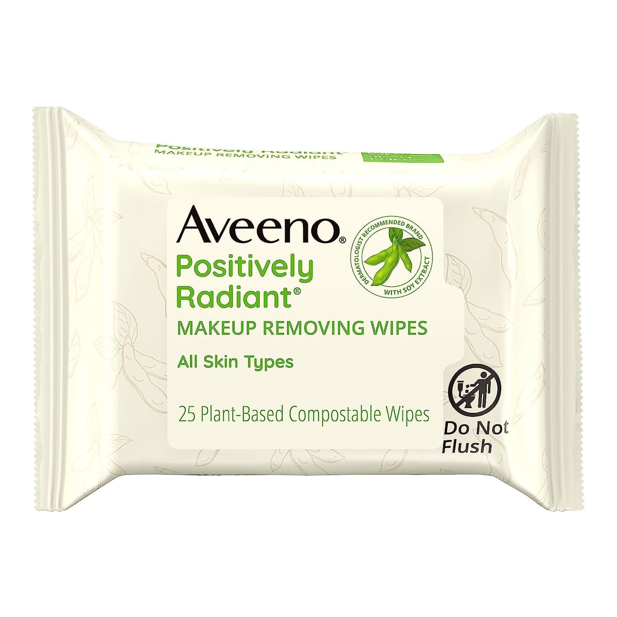 Aveeno Positively Radiant Makeup Removing Wipes Scented - 38137115719-Pack - LL Medico