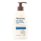 Aveeno Skin Relief Moisturizing Lotion Fragrance Free, 12-ounce Pump Bottle - 38137001579-Single - LL Medico
